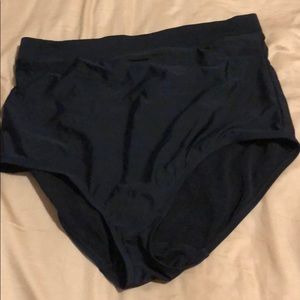 Cacique Black High Waisted swim bottoms